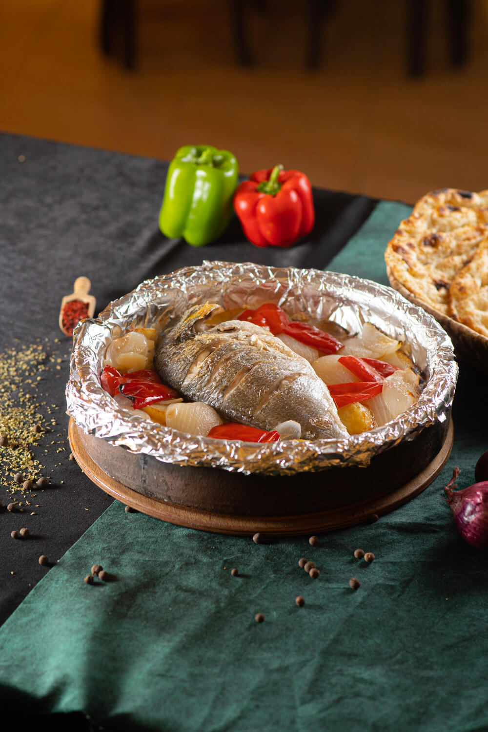 45. سمك مالطا بالفرن